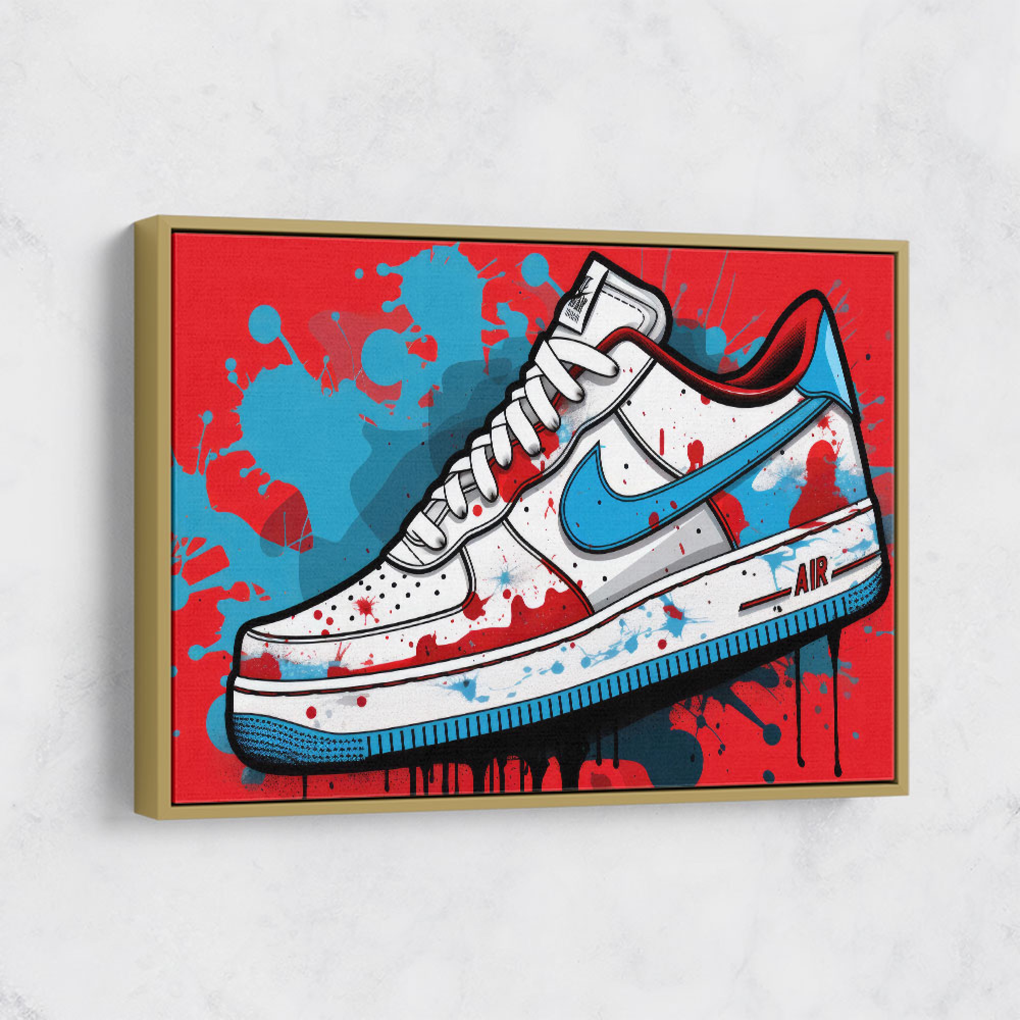shoe painting ideas air force 1